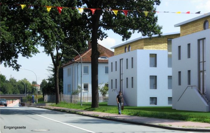 Ansicht Eingangsseite